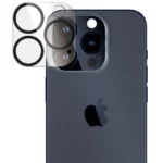 PanzerGlass Picture Perfect Camera Protection for iPhone 15 Pro / 15 Pro Max - with Black Frame