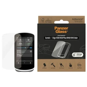 PanzerGlass Ultra-Wide Fit Antibacterial Tempered Glass for Garmin 1030 / 1030 Plus / 1040 / 1040 Solar