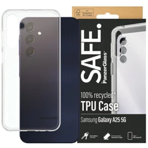 SAFE by PanzerGlass case for Samsung Galaxy A25 5G - transparent