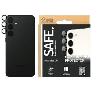 SAFE by PanzerGlass camera cover for Samsung Galaxy S24+ - with black frame