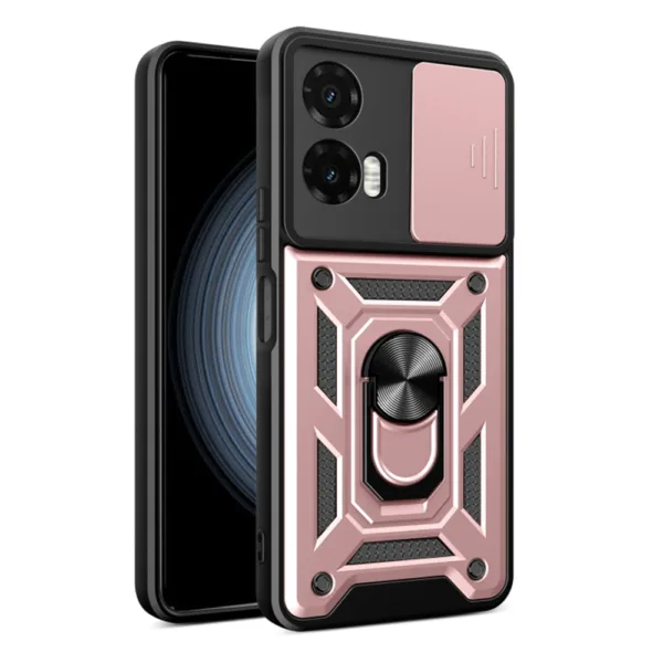 Techsuit - CamShield Series - Motorola Moto G35 - Rose Gold