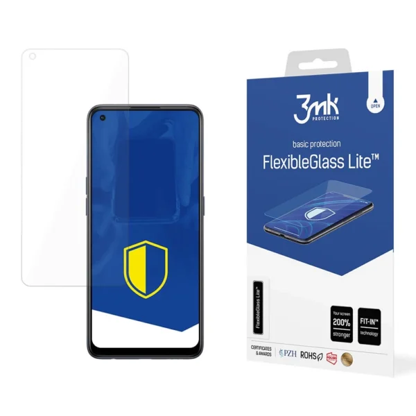 3mk FlexibleGlass Lite™ hybrid glass on Oppo Reno 8T