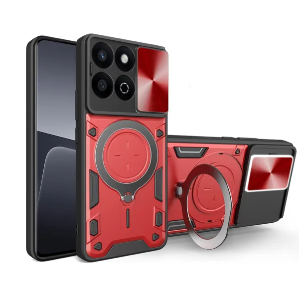 Techsuit - CamGuard Pro - Honor 200 Smart / X7c - Red