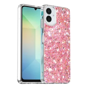 Techsuit - Sparkly Glitter - Samsung Galaxy A06 - Pink