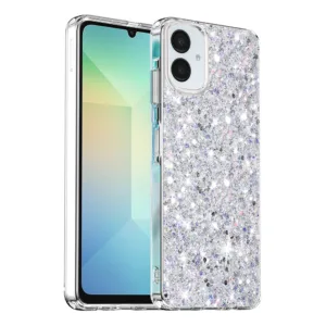 Techsuit - Sparkly Glitter - Samsung Galaxy A06 - White