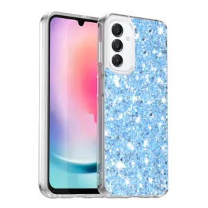 Techsuit - Sparkly Glitter - Samsung Galaxy A16 4G / A16 5G - Blue