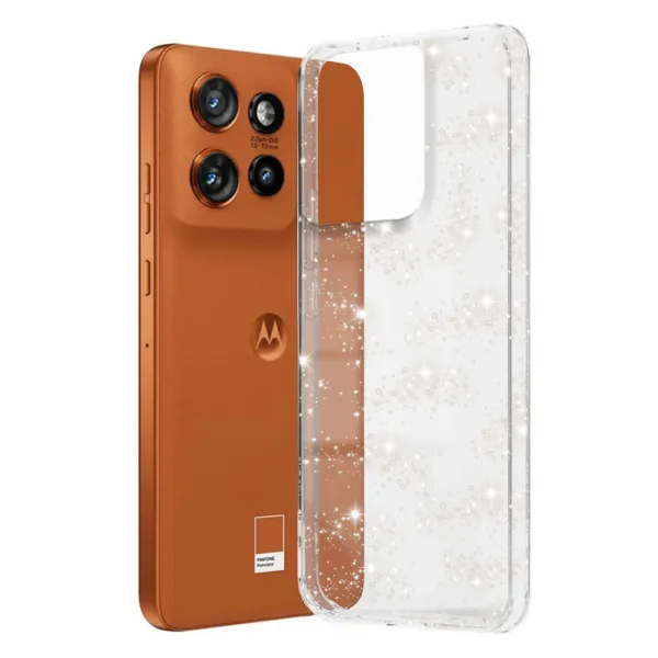 Techsuit - SparkleSkin Series - Motorola Edge 50 Neo / Motorola ThinkPhone 25 - Clear