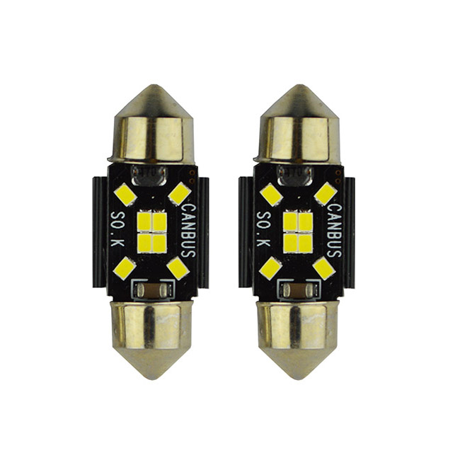 Λάμπες 8 Led Canbus Σωληνωτή 31mm 600484-1004555 2 Τεμάχια