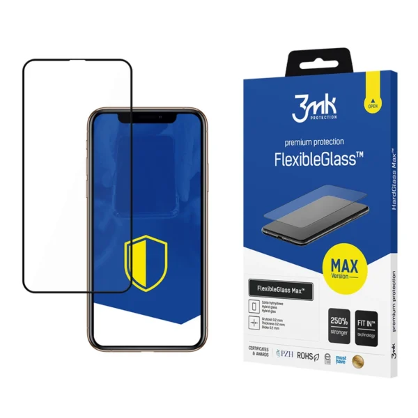 Hybrid glass 3mk FlexibleGlass Max™ for iPhone 11 Pro Max