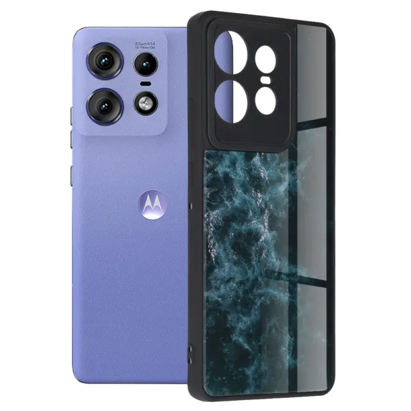 Techsuit - Glaze Series - Motorola Edge 50 Pro - Blue Nebula