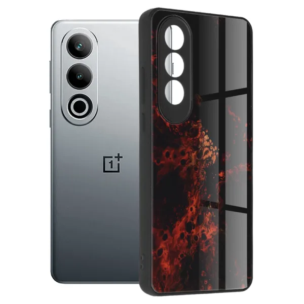 Techsuit - Glaze Series - OnePlus Nord CE4 - Red Nebula