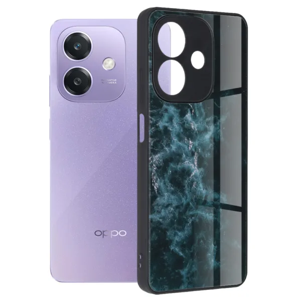 Techsuit - Glaze Series - Oppo A40 4G / A60 5G - Blue Nebula