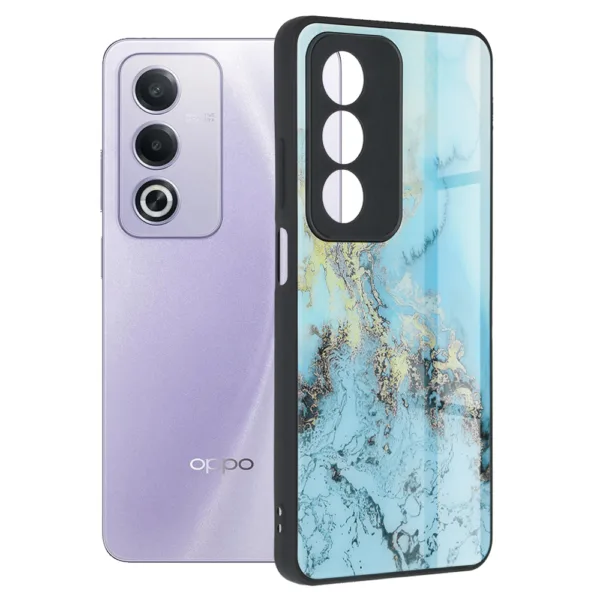 Techsuit - Glaze Series - Oppo A80 5G - Blue Ocean