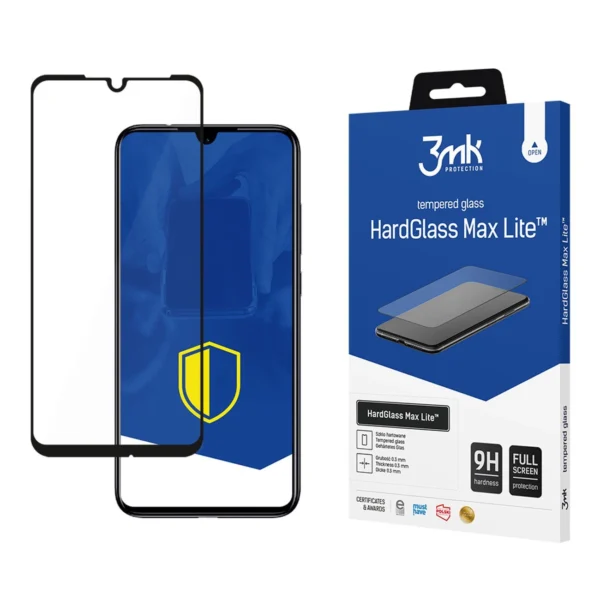 9H 3mk HardGlass Max Lite™ glass on Xiaomi Redmi Note 7