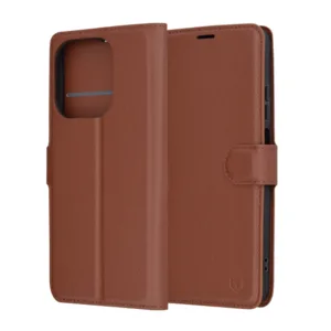 Techsuit - Leather Folio - Oppo A40 4G / A60 5G - Brown