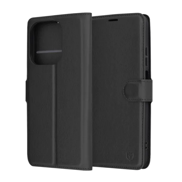 Techsuit - Leather Folio - Oppo A40 4G / A60 5G - Black