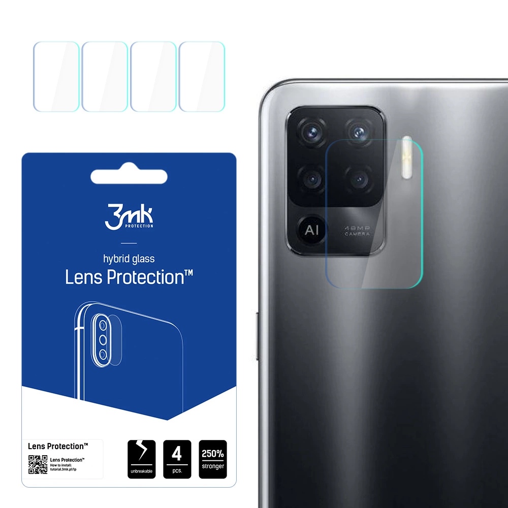 3mk Lens Protection™ hybrid camera glass for Oppo Reno 5 Lite