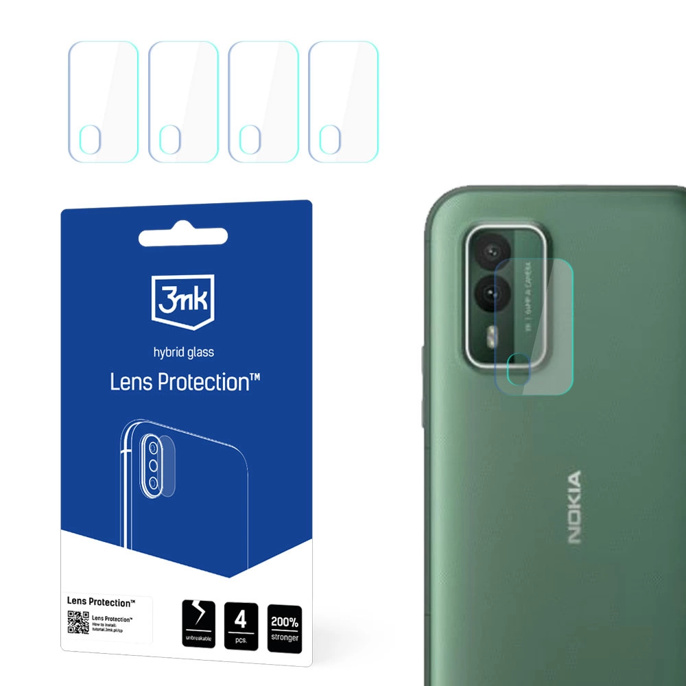 3mk Lens Protection™ hybrid camera glass for Nokia XR21