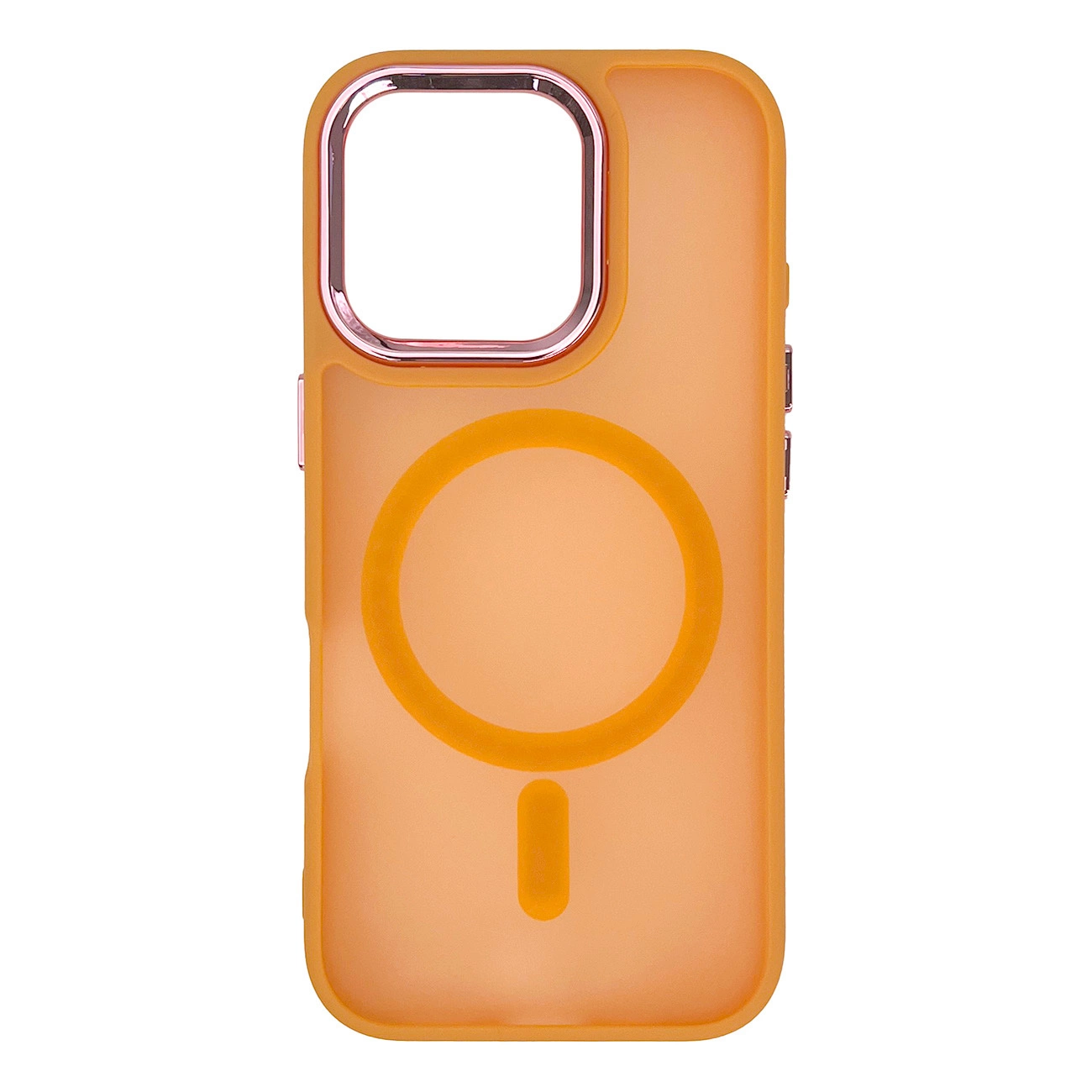 Magnetic Collection MagSafe iPhone 16 Pro Max Case - Orange