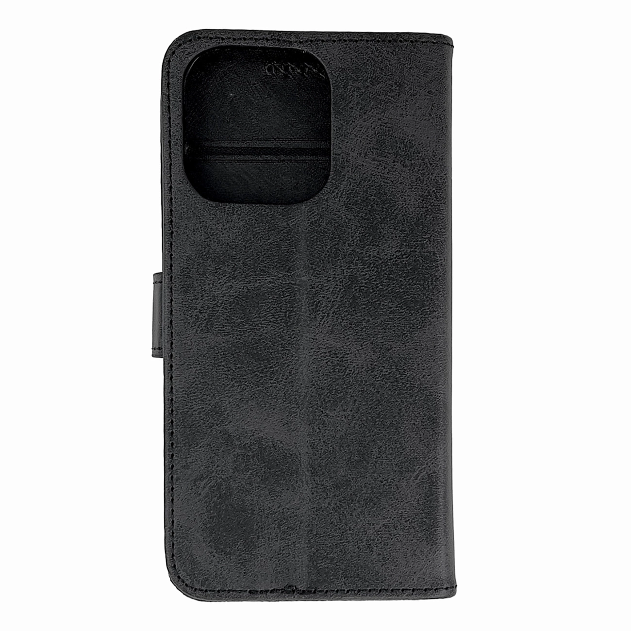 Leather Book Case for iPhone 16 Pro - black