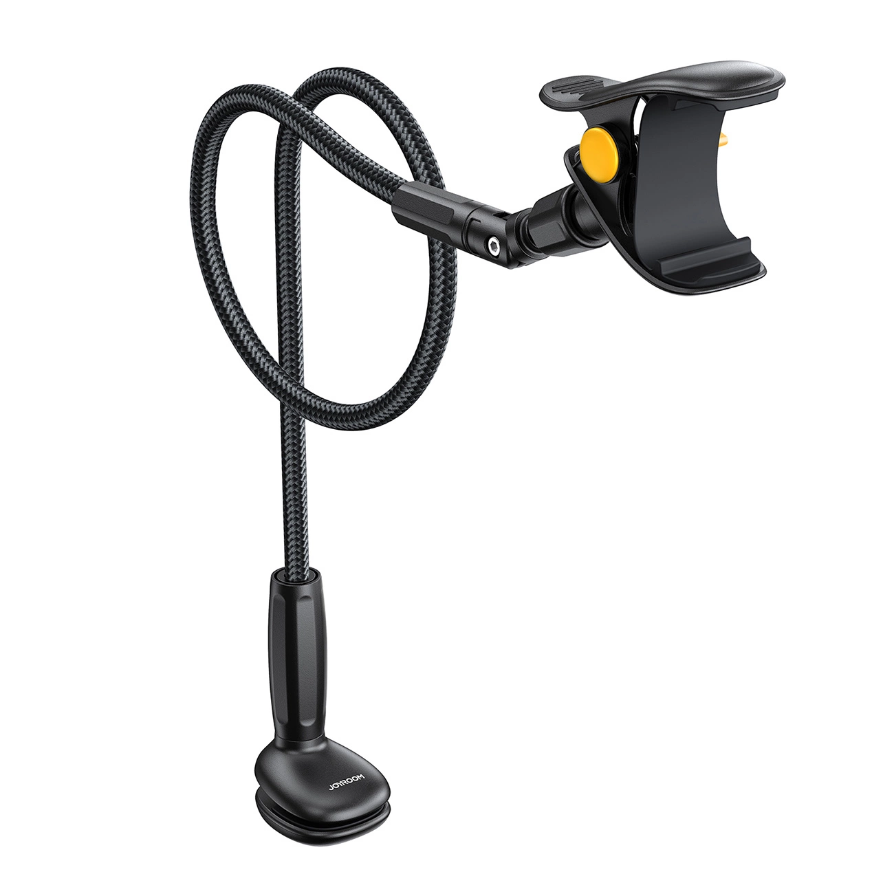 Joyroom JR-ZS389 holder with flexible arm for a desk phone - black