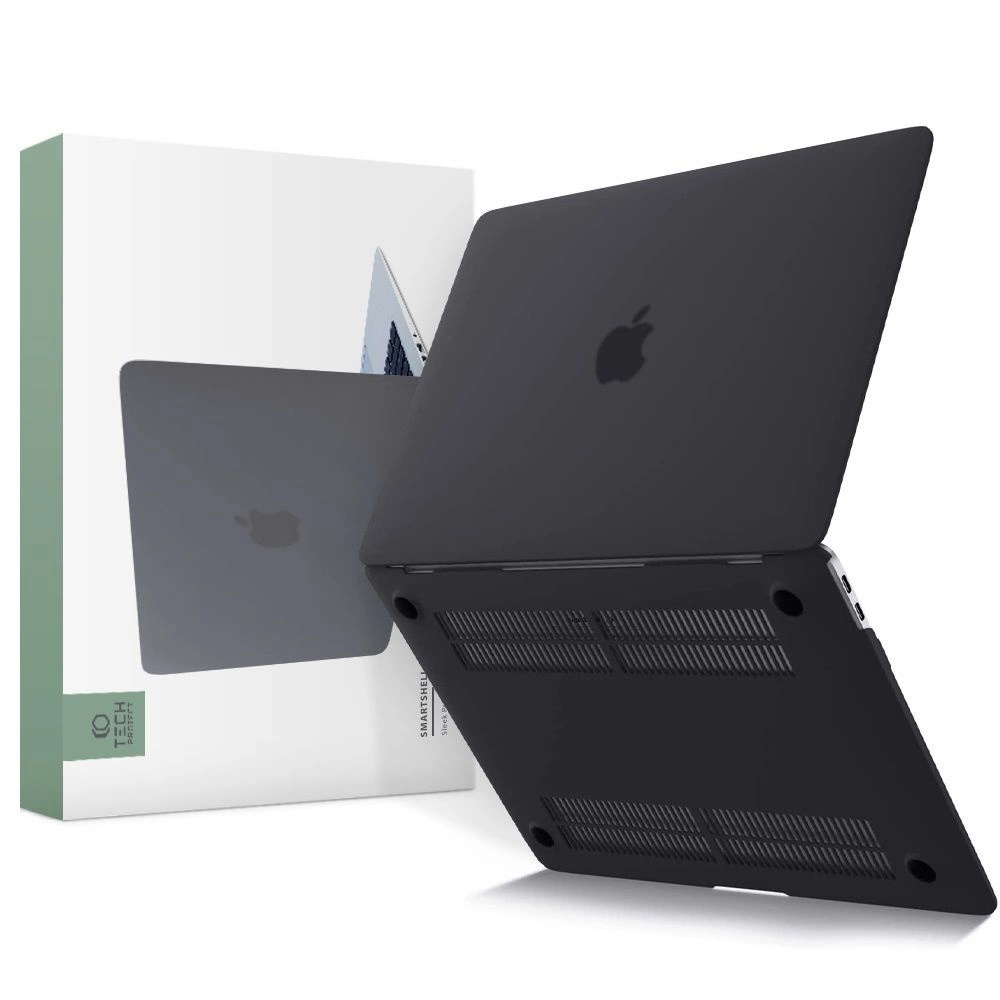 Tech-Protect SmartShell Case for MacBook Air 13'' 2018-2020 - Matte Black