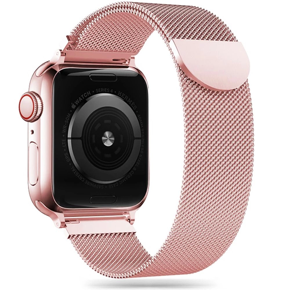 Tech-Protect MilaneseBand for Apple Watch 4 / 5 / 6 / 7 / 8 / 9 / SE (38/40/41 mm) - Pink