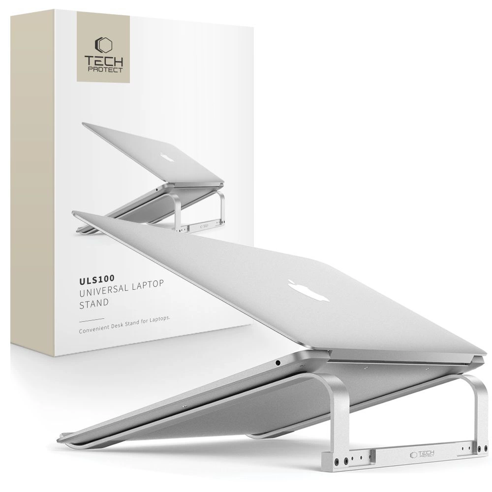 Tech-Protect Alustand 2 Universal Laptop Stand - Silver