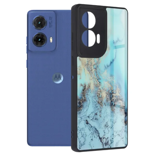 Techsuit - Glaze Series - Motorola Moto G85 - Blue Ocean