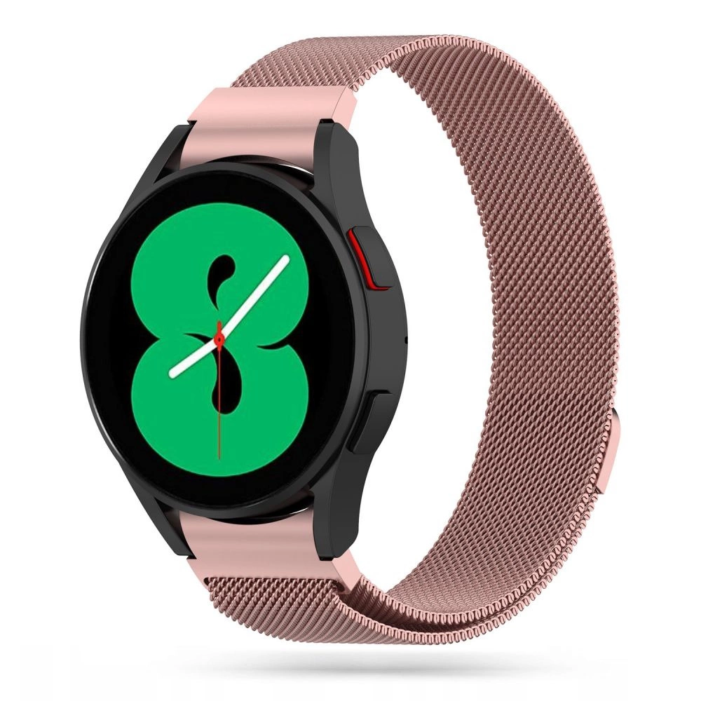 Tech-Protect MilaneseBand 2 Strap for Samsung Galaxy Watch 4 / 5 / 5 Pro / 6 / 7 / FE - Pink