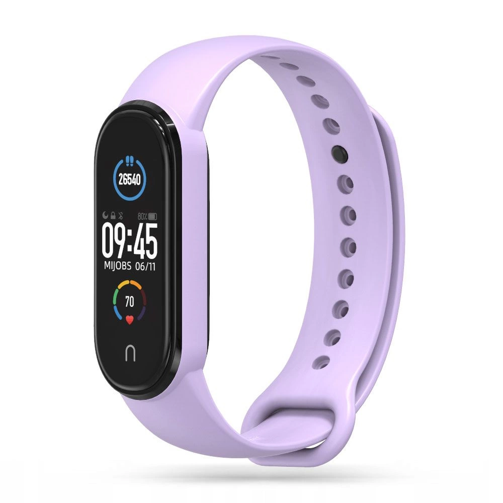 Tech-Protect IconBand Strap for Xiaomi Mi Smart Band 5 / 6 / 7 / NFC - Purple