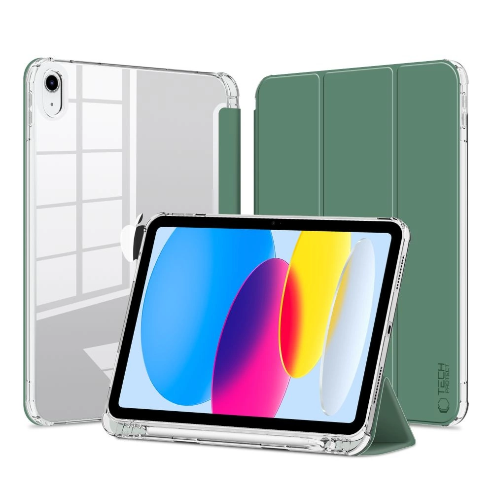 Tech-Protect SC Pen Hybrid Case for iPad 10.9" 2022 - Green