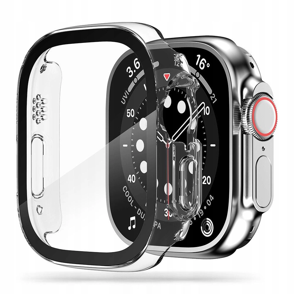 Tech-Protect Defense360 Case for Apple Watch Ultra 1/2 (49mm) - Clear