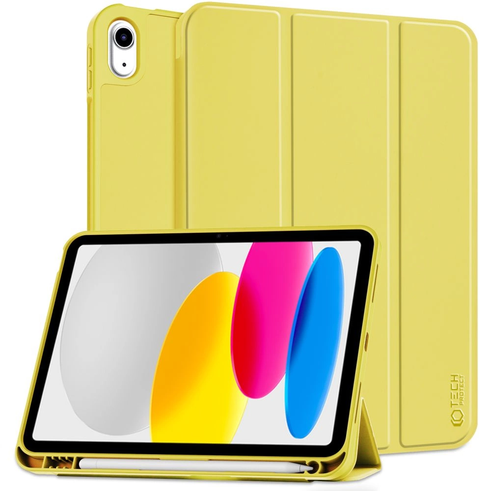 Tech-Protect SC Pen Case for iPad 10.9" 2022 - Yellow