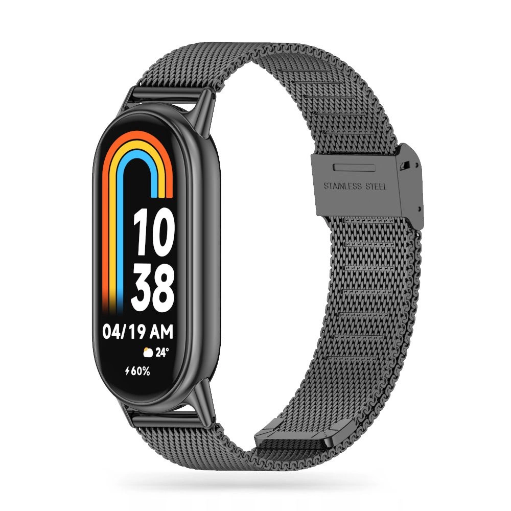 Tech-Protect MilaneseBand Strap for Xiaomi Smart Band 8 / 8 NFC - Black