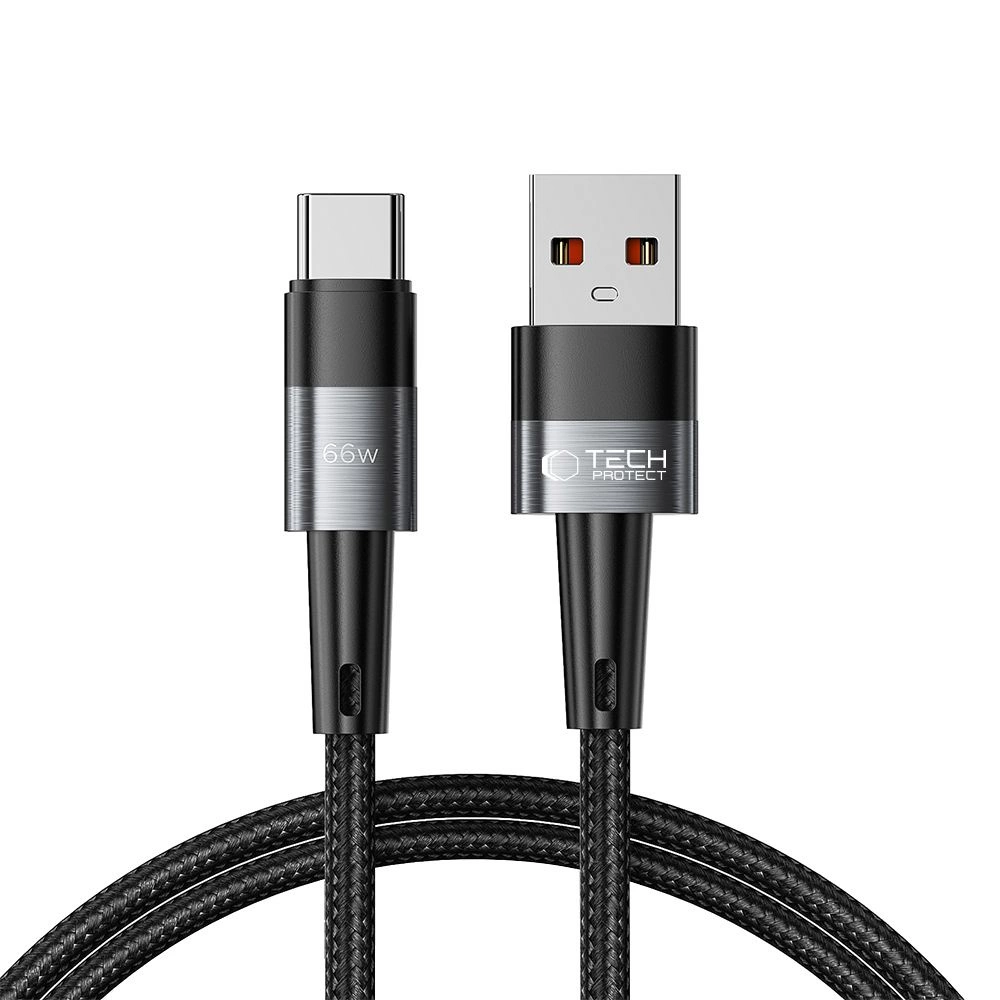 Tech-Protect UltraBoost USB-C / USB-C Cable 66W 6A 1m - Gray