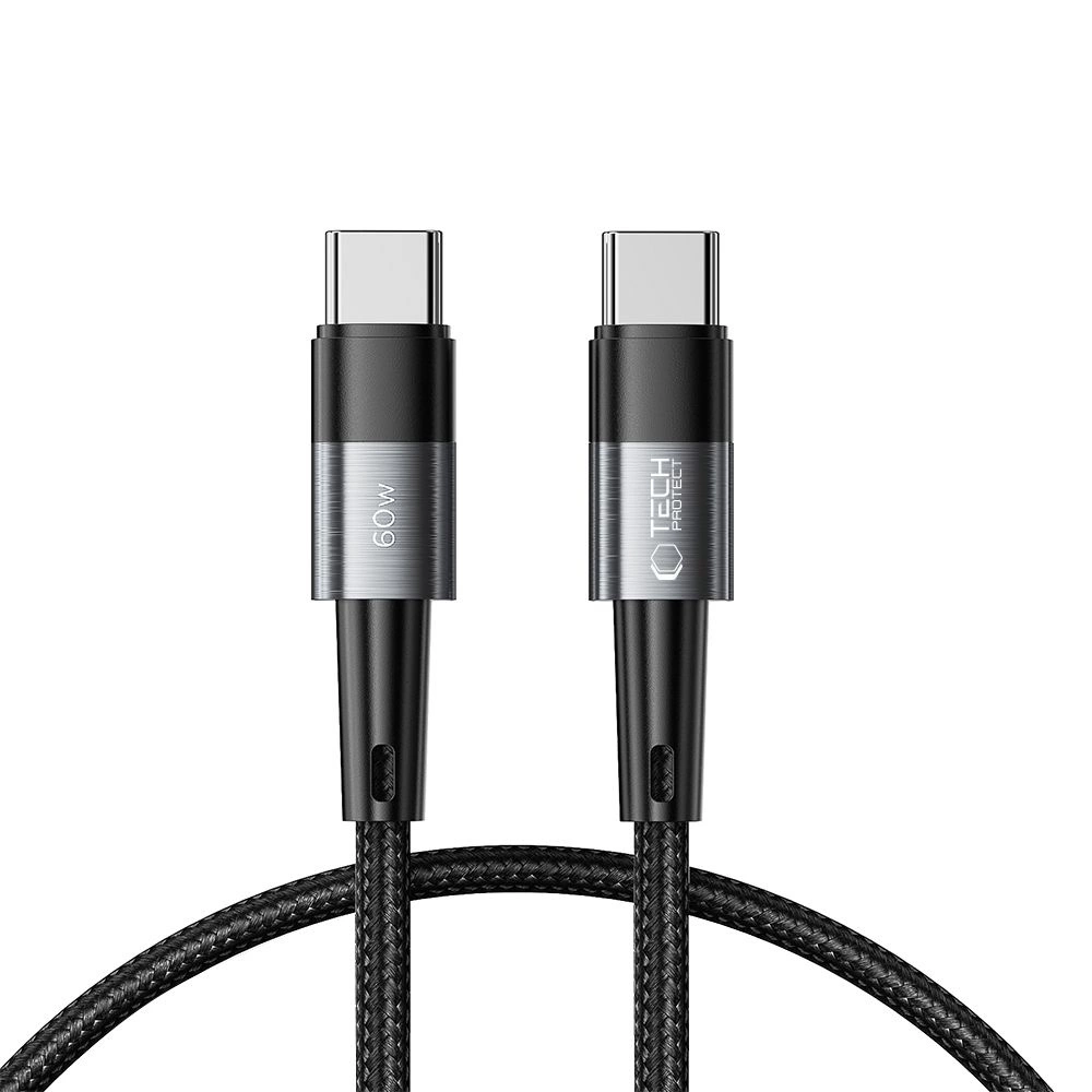 Tech-Protect UltraBoost USB-C / USB-C PD Cable 60W 3A 0.25m - Gray