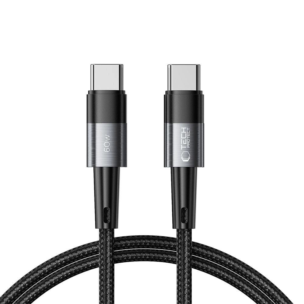 Tech-Protect UltraBoost USB-C / USB-C PD Cable 60W 3A 1m - Gray