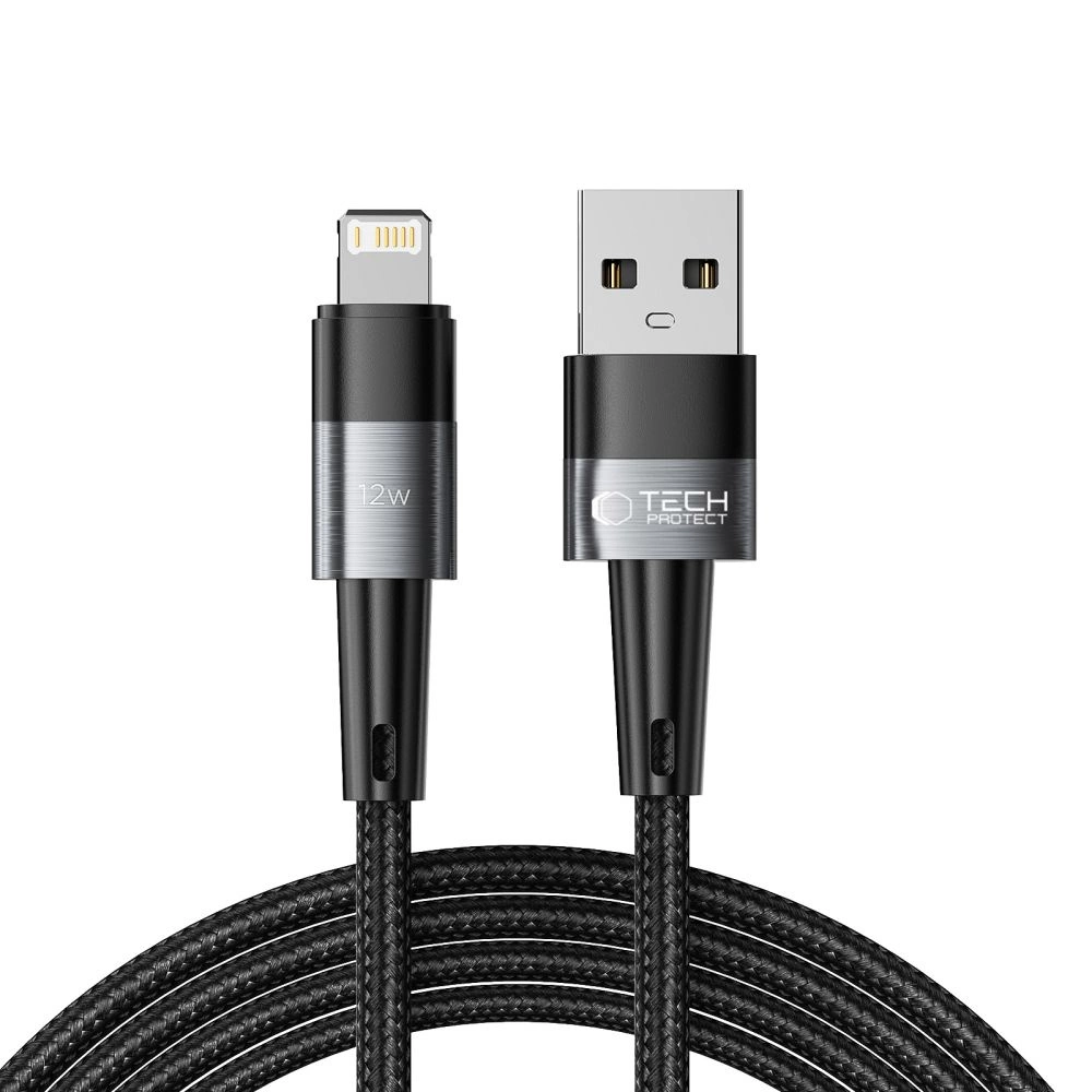 Tech-Protect UltraBoost Lightning / Lightning cable 12W 2.4A 2m - gray