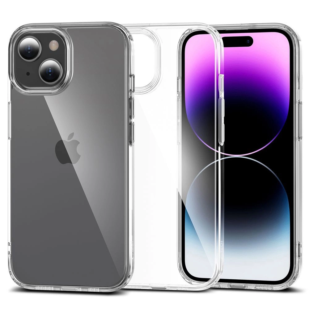 Tech-Protect FlexAir Hybrid iPhone 15 Case - Clear