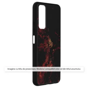 Techsuit - Glaze Series - Xiaomi Redmi Note 14 Pro - Red Nebula