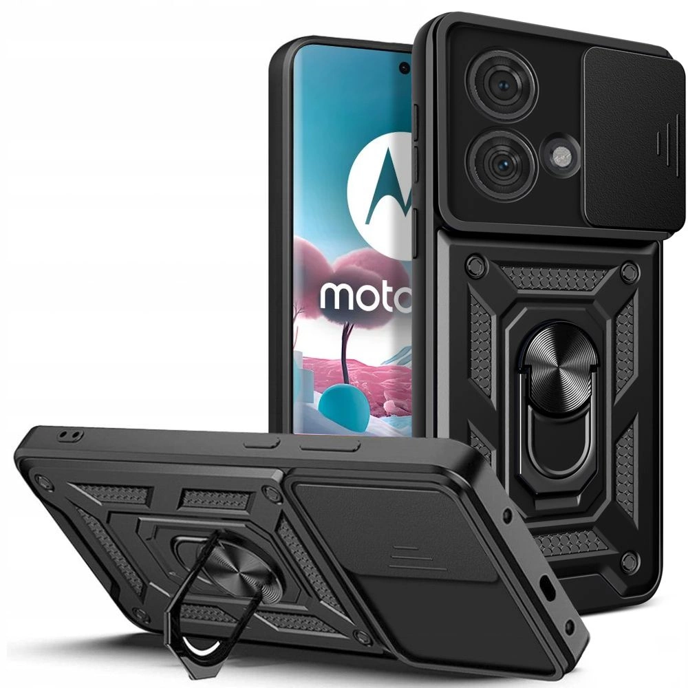 Tech-Protect CamShield Pro Case for Motorola Edge 40 Neo - Black