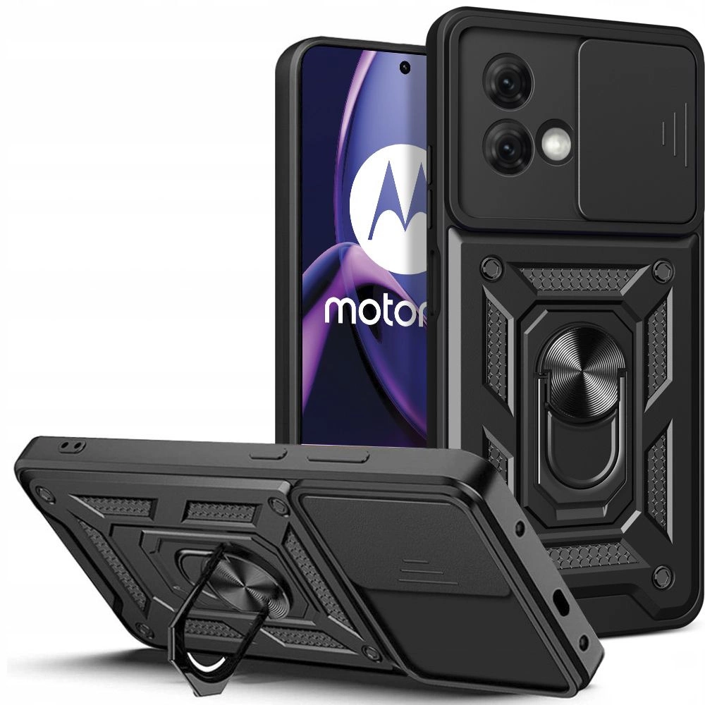 Tech-Protect CamShield Pro Case for Motorola Moto G84 5G - Black