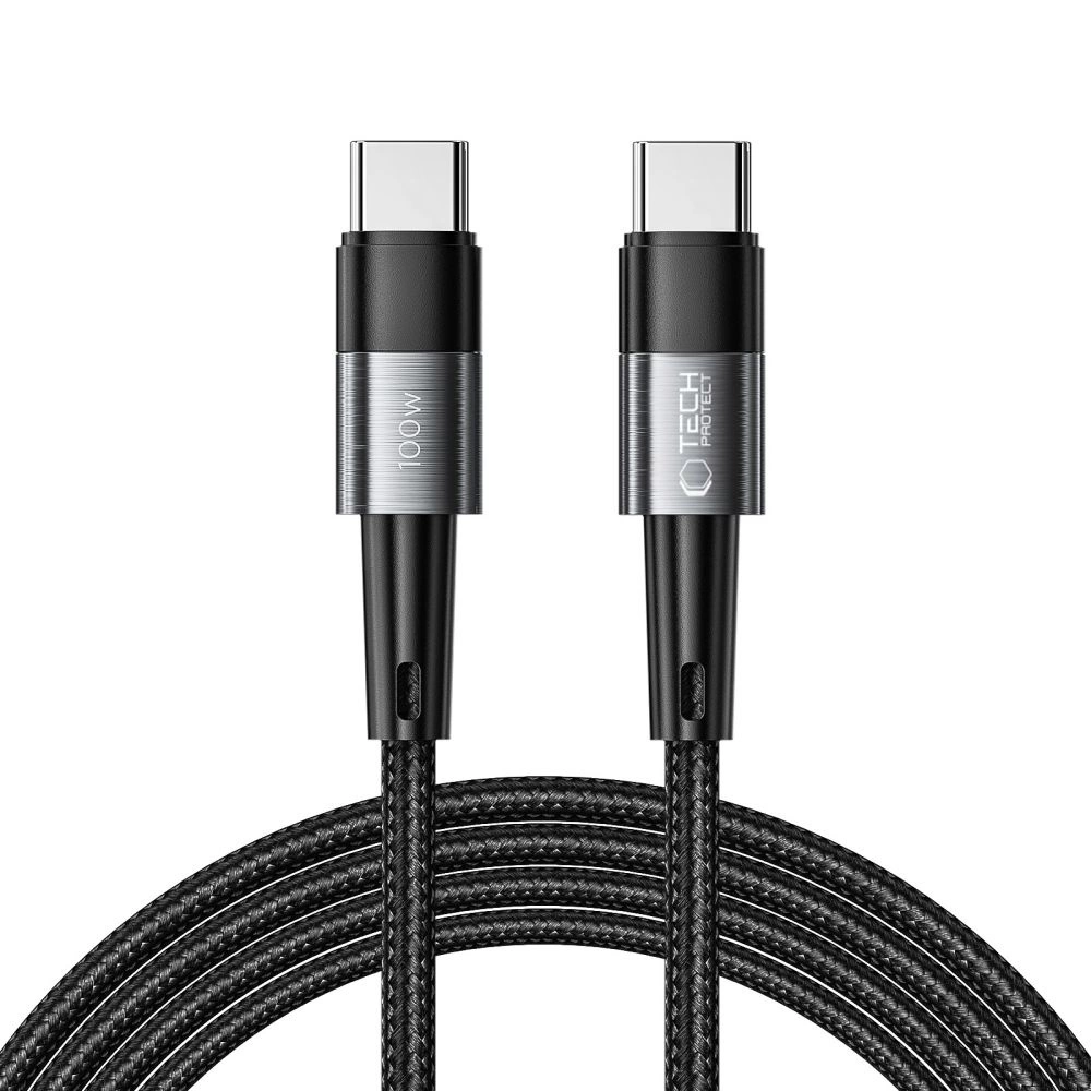 Tech-Protect UltraBoost USB-C / USB-C PD cable 100W 5A 2m - gray