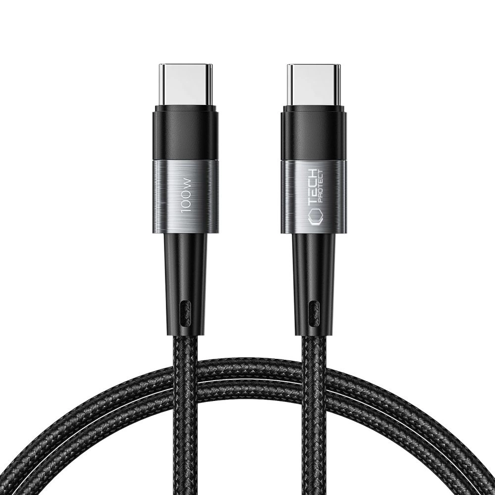 Tech-Protect UltraBoost USB-C / USB-C PD Cable 100W 5A 1m - Gray