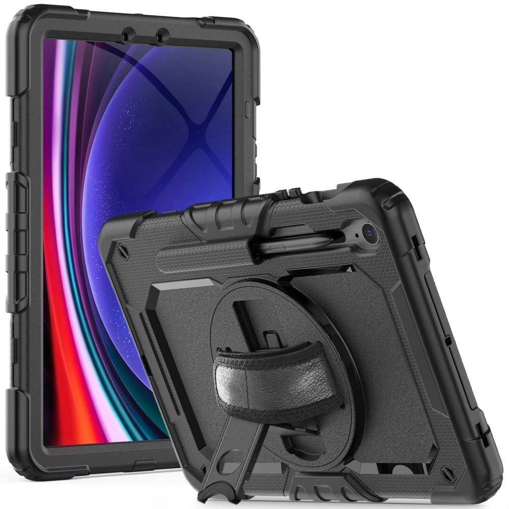 Tech-Protect Solid360 Case for Samsung Galaxy Tab S9 FE 10.9" X510 / X516B - Black