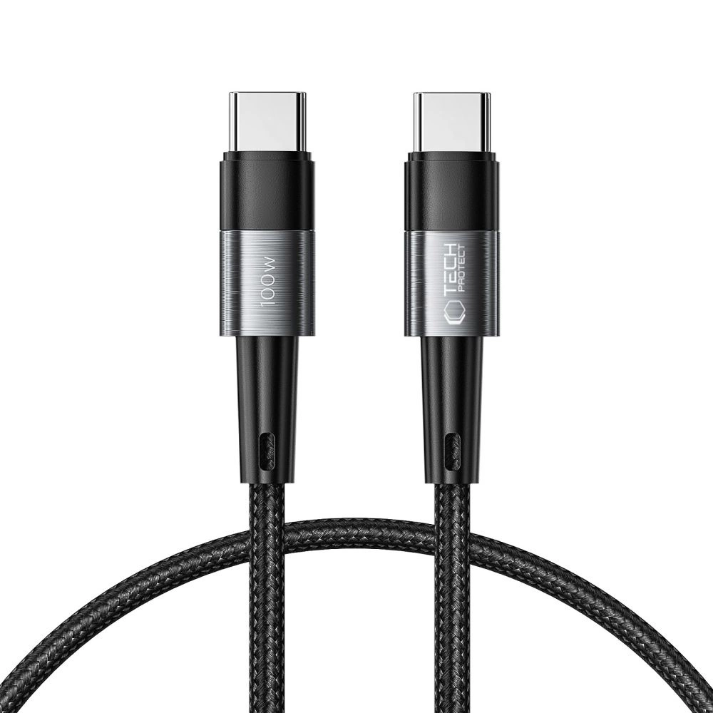 Tech-Protect UltraBoost USB-C / USB-C PD Cable 100W 5A 0.25m - Gray