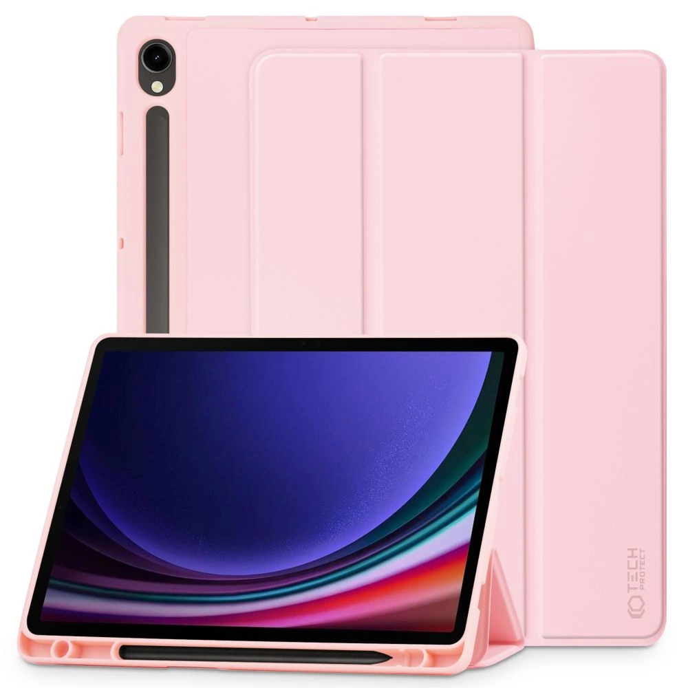 Tech-Protect SC Pen Case for Samsung Galaxy Tab S9 FE 10.9" X510 / X516B - Pink