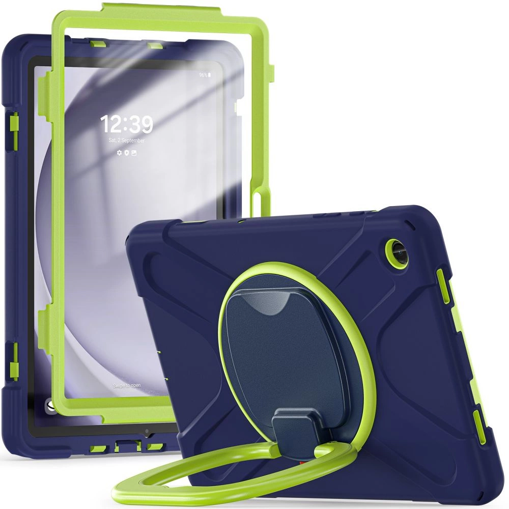 Tech-Protect X-Armor Case for Samsung Galaxy Tab A9+ 11" X210 / X215 / X216 - Navy Blue-Green