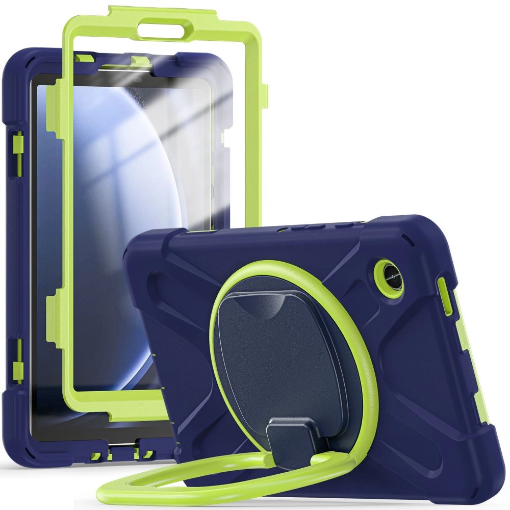 Tech-Protect X-Armor Case for Samsung Galaxy Tab A9 8.7" X110 / X115 - Navy Blue-Green